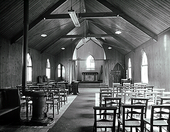 The interior of the mission church in 1979 [Z50/134/32b]